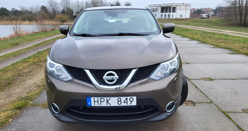 Nissan Qashqai cena 53000 przebieg: 155080, rok produkcji 2015 z Piła małe 781